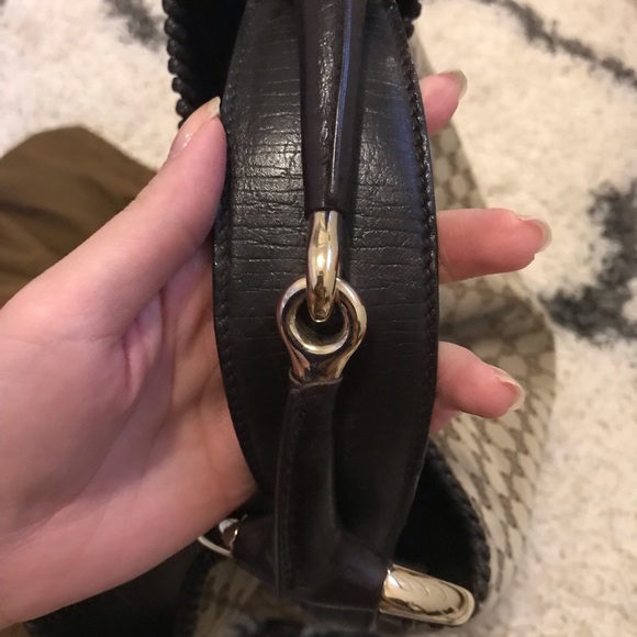 🎉🎉 SOLD 🎉🎉 (more photos) Gucci Horsebit Hobo - Picture 7 of 8